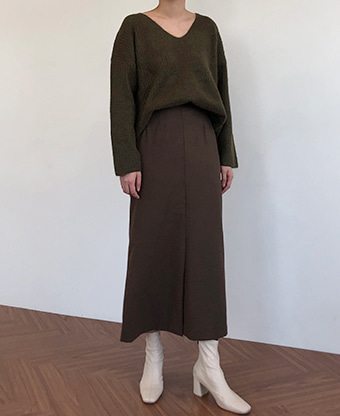 Brown Midi Skirts (Only Small)