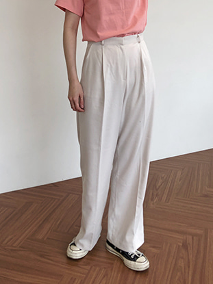Spring Pintuck Trousers